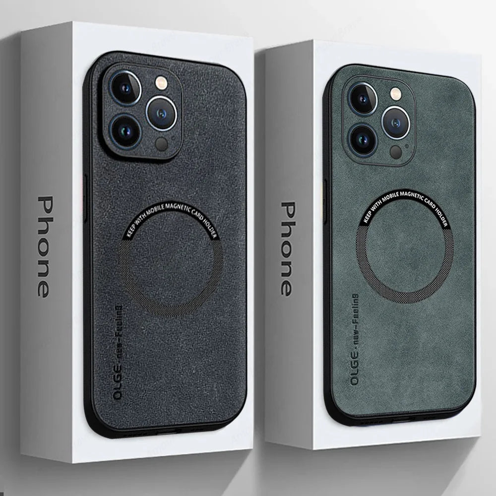 IconiCase™ LeatherGuard – MagSafe Edition